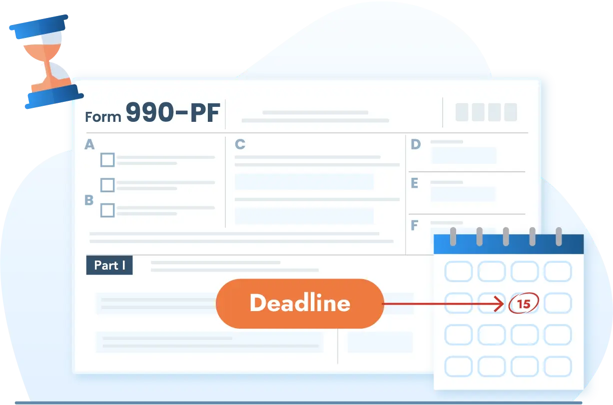 When is the deadline to file Form 990-PF