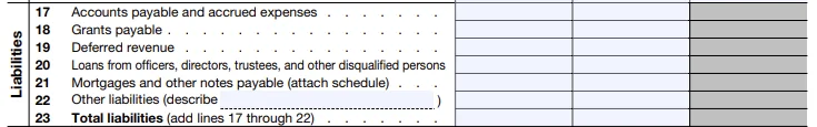 Liabilities